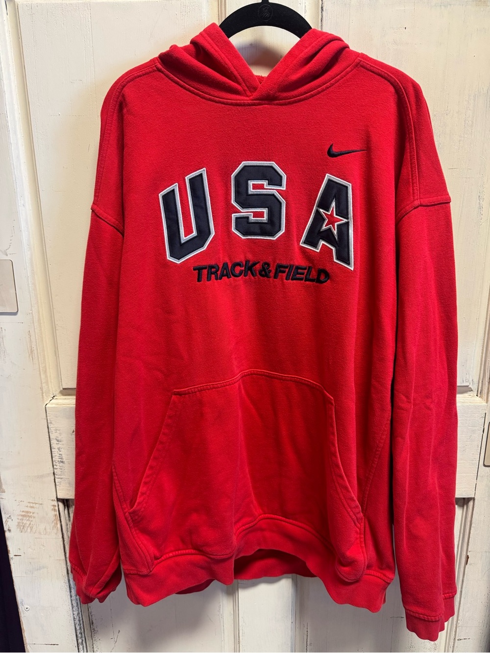 Nike Red USA Track & Field Hoodie